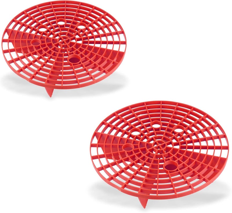 Amiss 2 Pack Automotive Bucket Tool - Scratch Prevention, Red - Image 1