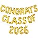KatchOn Gold Congrats Class of 2026 Balloons 16 Inch Graduation Foil Balloon Banner for Graduation Decorations 2026 2026 Graduation Balloons for Graduation Party Decorations - Image 3