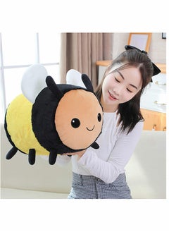 KASTWAVE Bee Plush Toy Super Soft Bee Plush Doll Kawaii Honeybee Plush Pillow Cushion Animal Stuffed Plush Doll Halloween Birthday Gift for Kids Boys Girls 30cm  - Image 3