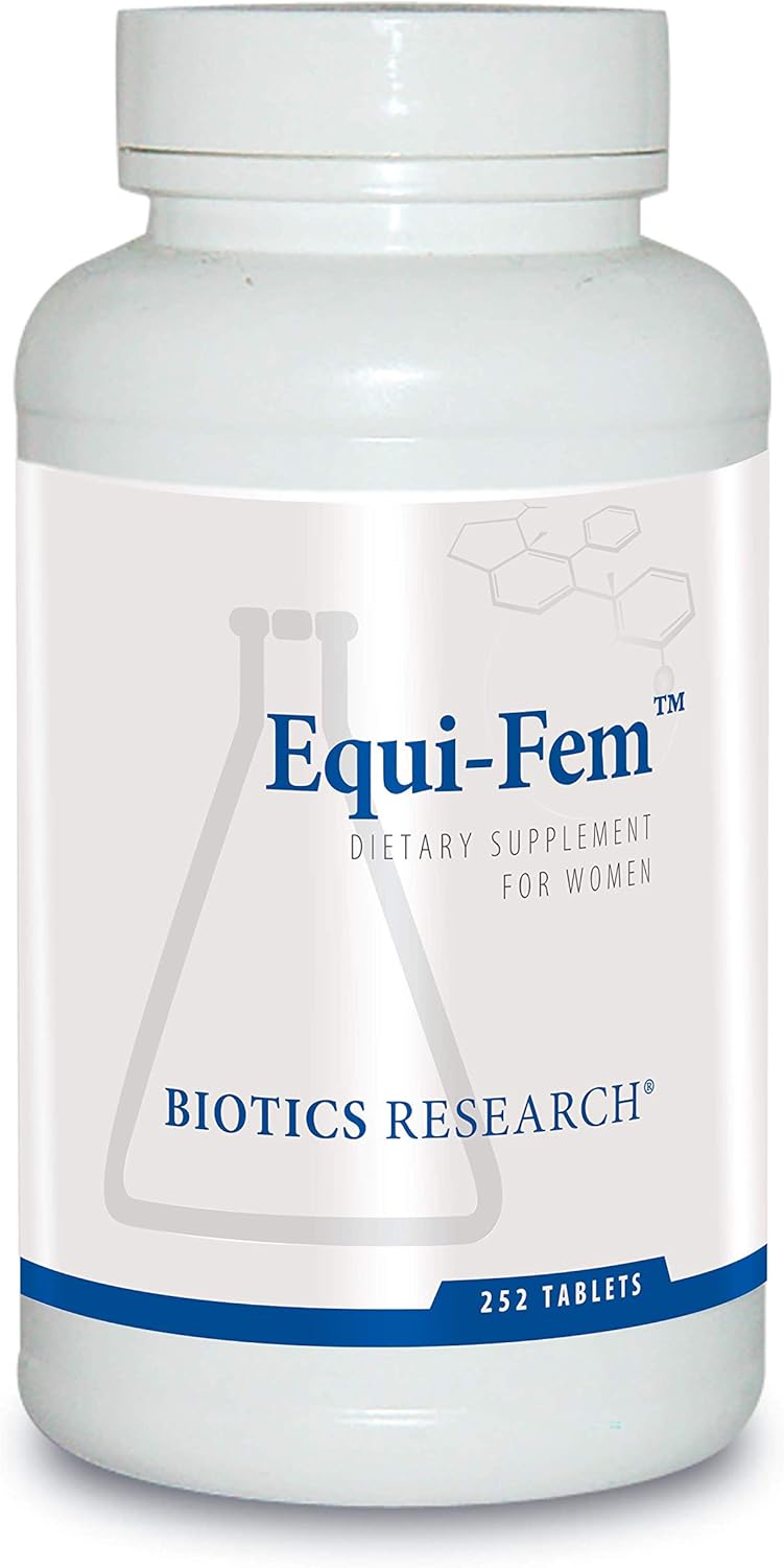 Biotics Research Equi-Fem Multi Vitamin Mineral Supplement for Women - High Dose for Pre-Menstrual Support with Black Cohosh and Dong Quai - 252 Tablets - Image 1