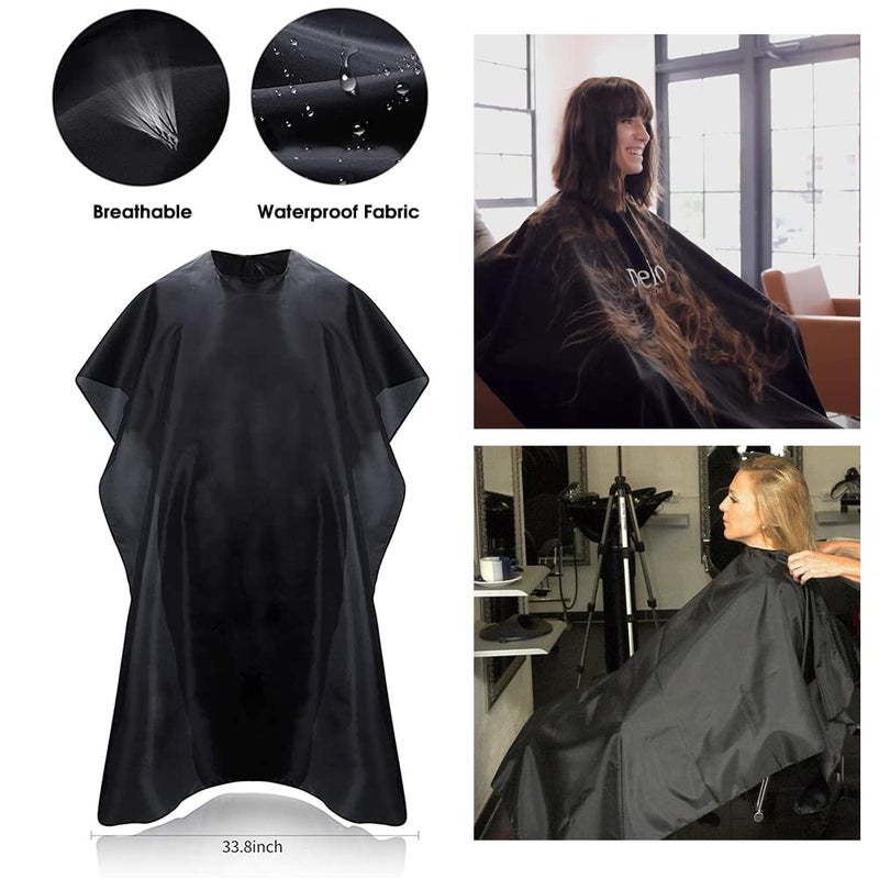 M'AYCREATE MAYCREATE® 10 Pcs Professional Hair Cutting Scissors For Men Hair Dressing Scissors Barber Kit with Hairdressing Scissor for Men Women Adult Kids Home Hair Cut Kit at Home - Image 3