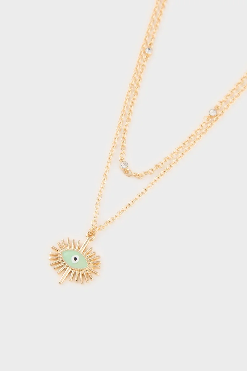 Defacto  Woman 2 Piece Necklace Set for Women | Best Price UAE
