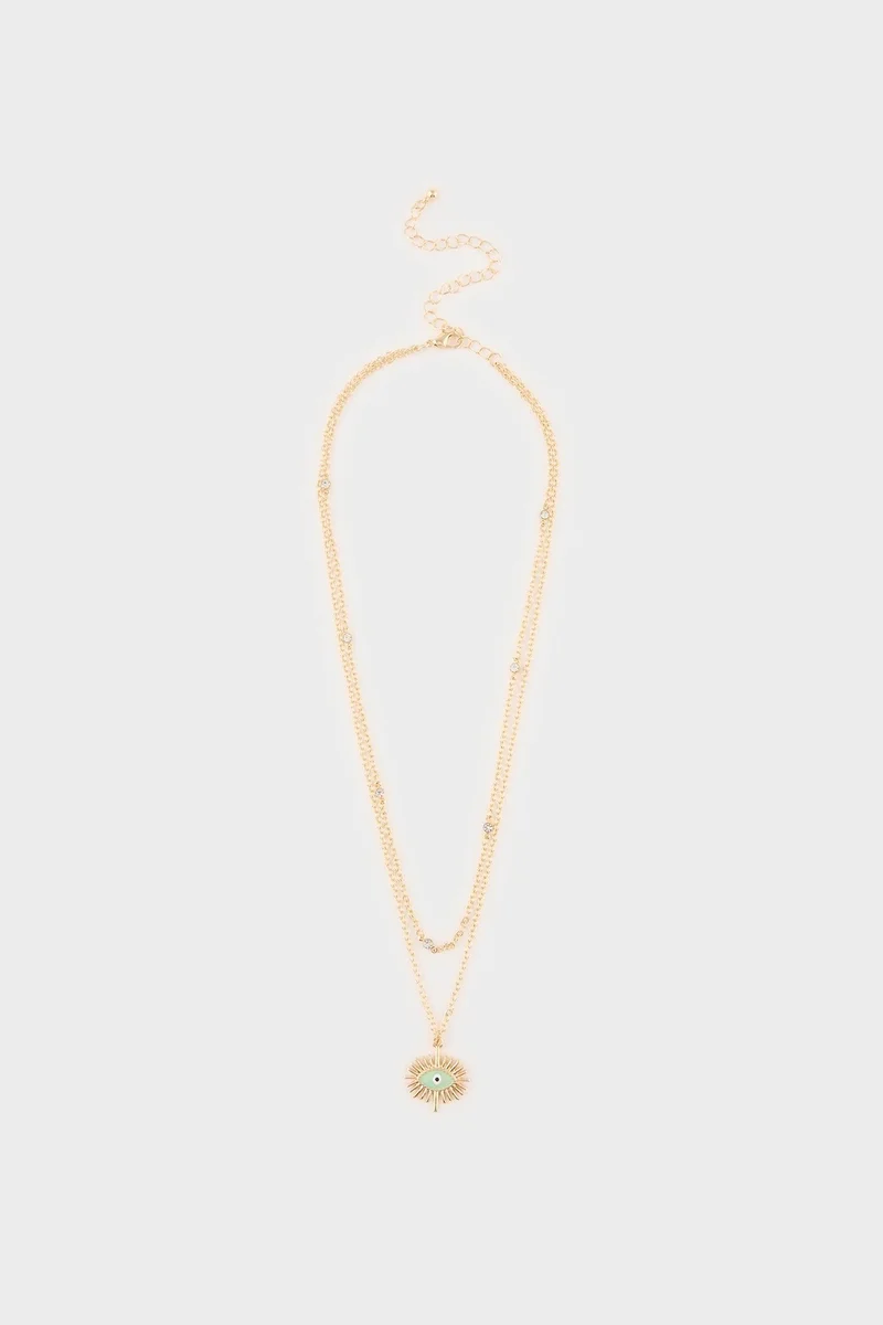 Defacto  Woman 2 Piece Necklace Set for Women | Best Price UAE