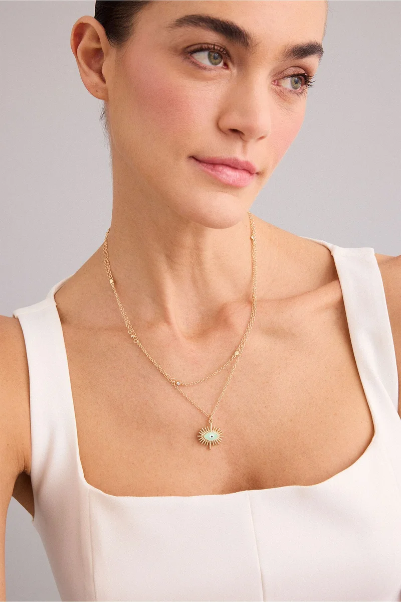 Woman 2 Piece Necklace Set