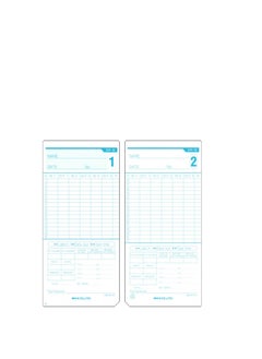 Generic MAX ER-M Time Card 100/Pack  - Image 3