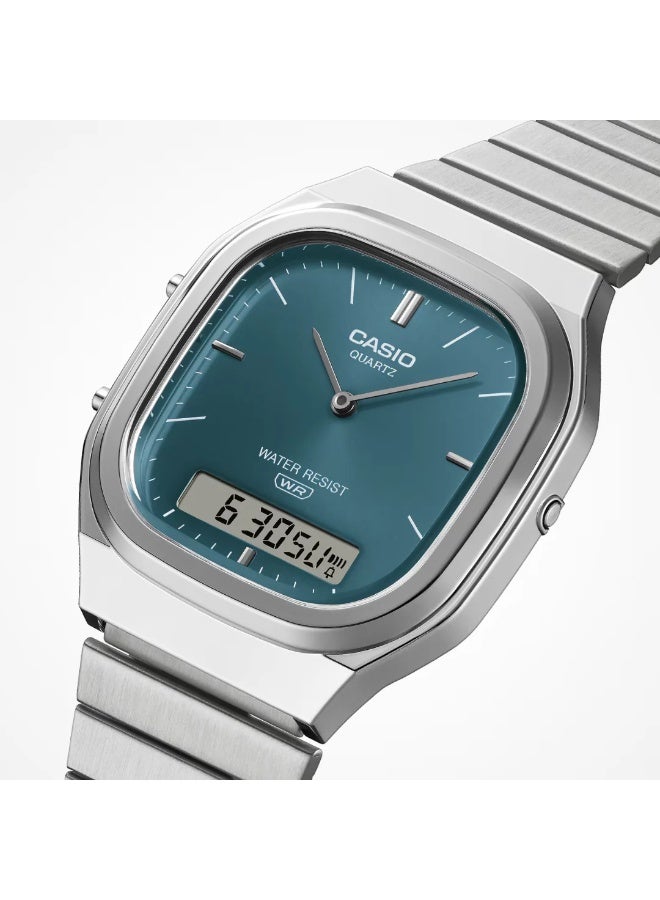 Casio Vintage AQ-240E-3ADF Analog-Digital Men Watch - Image 2