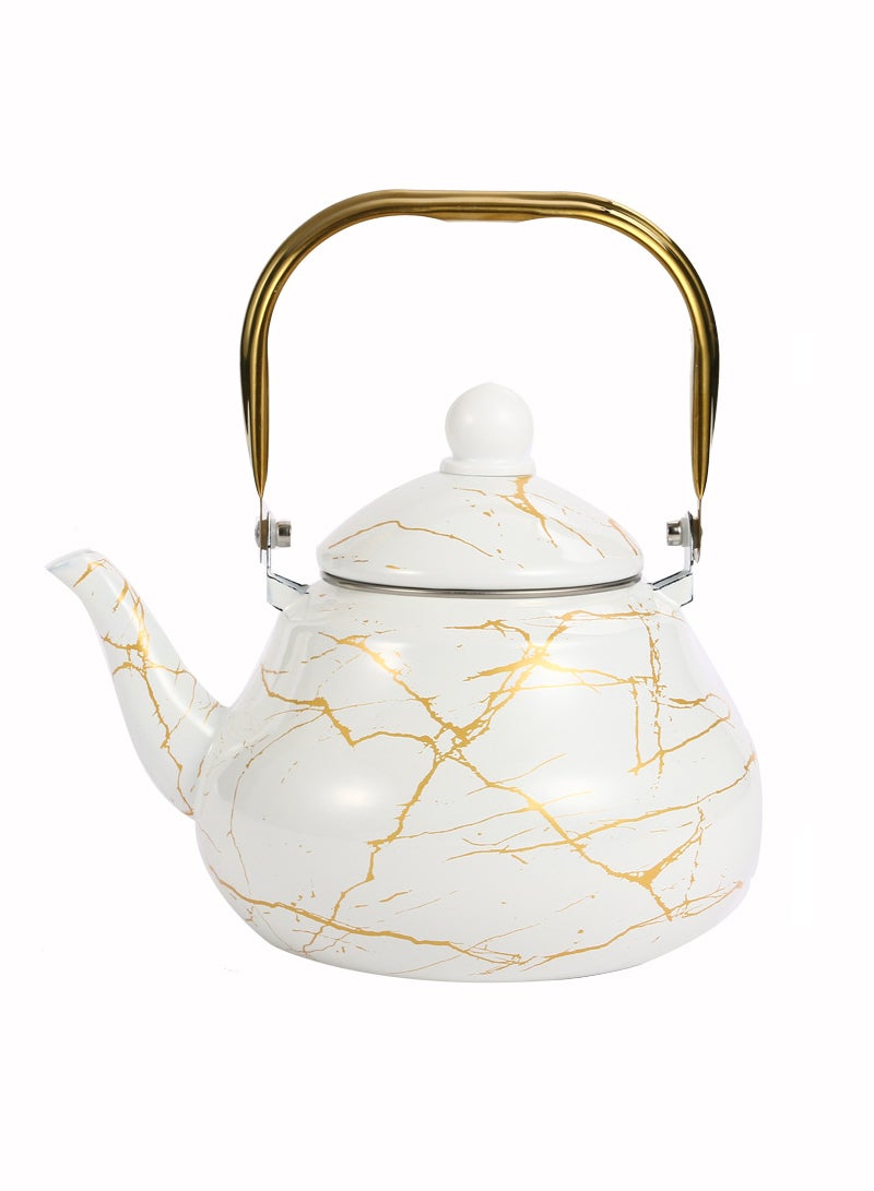 Sharpdo 2.5L Home Marble Hot Water Kettle 14*14*25CM - Image 1