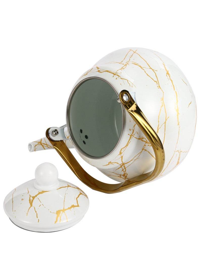 Sharpdo 2.5L Home Marble Hot Water Kettle 14*14*25CM - Image 2