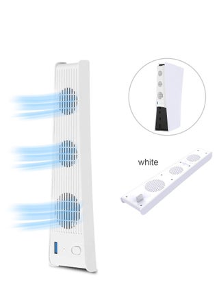 Cooling Fan for PS5, USB External Cooler 3 Fan Temperature Control Cooling Fans for Sony Playstation 5 Digital Edition Game Console - pzsku/Z8592FB4B5D8126D7D071Z/45/_/1713844251/a16289de-212c-4a5c-a2e5-d363591a2097