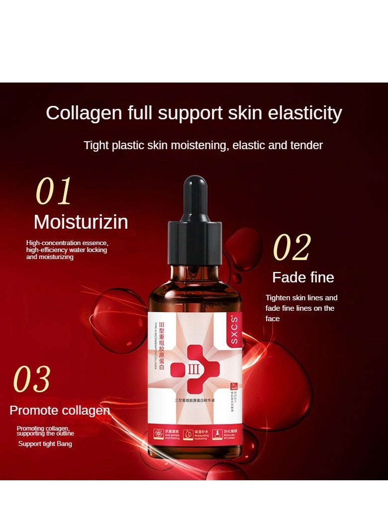 SXC Triple Collagen Serum || Nourish dull skin with Triple Collagen Complex | A lightweight serum that can be absorbed faster and deeper into skin barrier | - Image 2