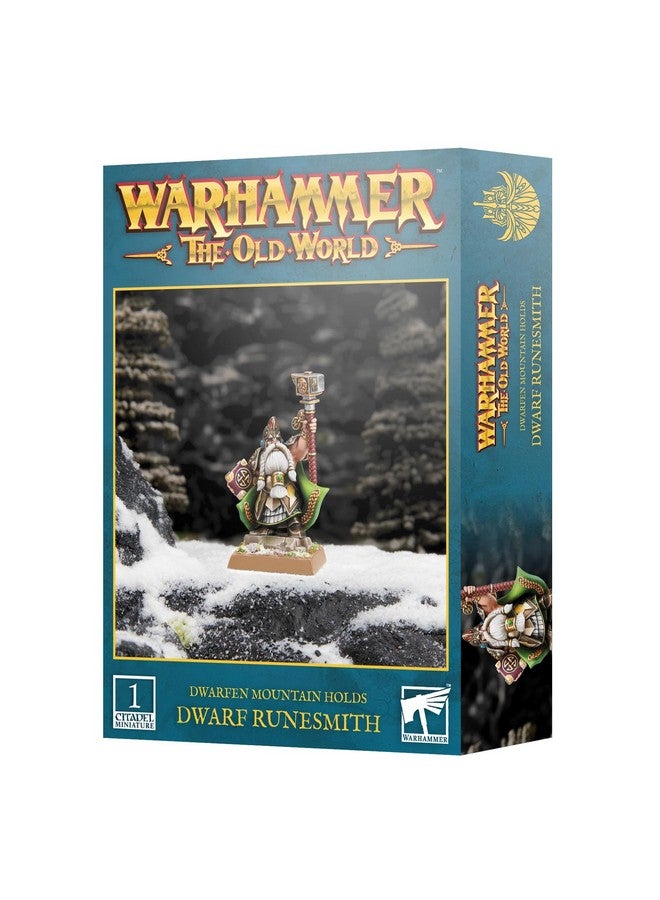 Warhammer Games Workshop The Old World - Dwarfen Mountain Holds: Dwarf Runesmith