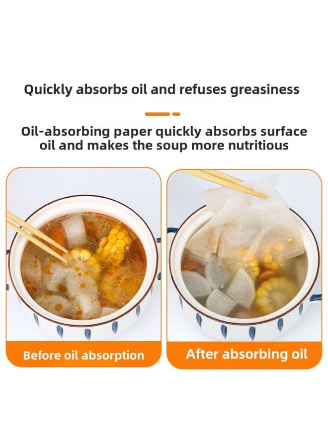 Oil-absorbing Paper For Soup Disposable Kitchen Food Special Adsorption Grease To Remove Floating Foam And Absorb Floating Oil In Stock Wholesale-Specifications:Old Japanese 1 Pack 12 Pieces (cross-border Special Order Domestic Do Not Order)  - Image 4