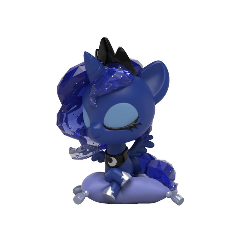 Mighty Jaxx My Little Pony Kwistal Fwenz Princess Memories Edition Princess Luna 6 Inch Collectible Figurine - Image 2