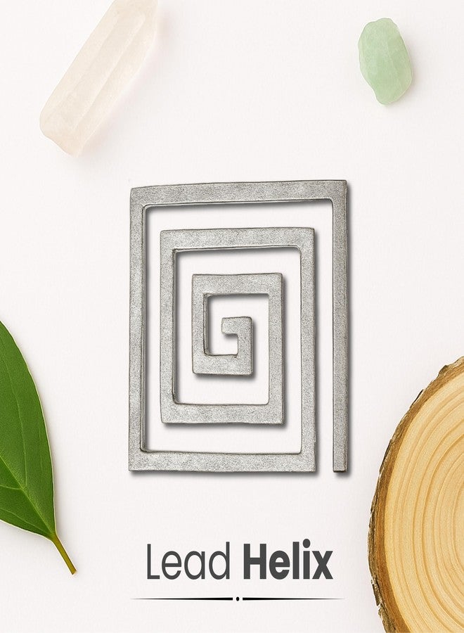 Plus Value Lead Helix for Vastu Dosh Nivaran - South West Corner Remedies for Toilet, Kitchen, Entrance, Missing Corner or Cut - 4 Inch Vastu Correction Tool - 1 Pc for Home & Office Use - Image 2