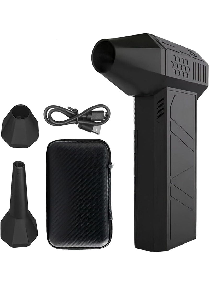 ACLIX Mini Turbo Jet Fan 130000RPM 52m/s – Powerful Wireless 3000mAh Portable Turbo Fan for Cleaning, Camping & Outdoor Use, High-Speed Mini Fan with Violent Airflow for Efficient Drying & Dust Removal – Compact, Rechargeable & Versatile Handheld Blower - Image 4