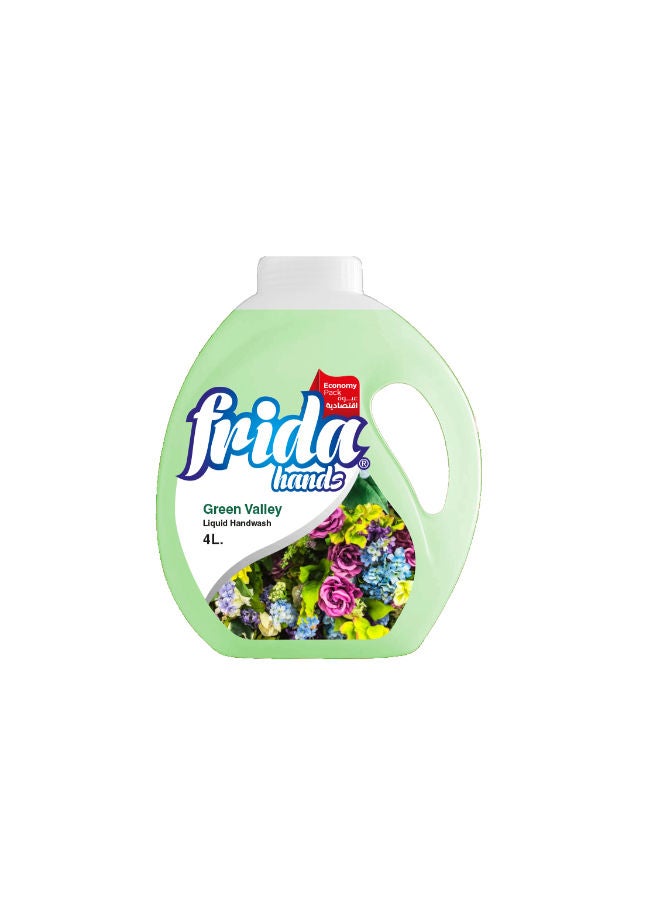 Frida Liquid Hand Soap Green Valley 4 Liters