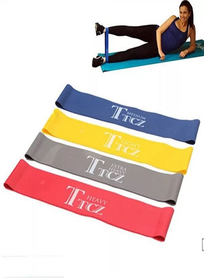 ttcz 4-Piece Rubber Resistance Band - Image 1