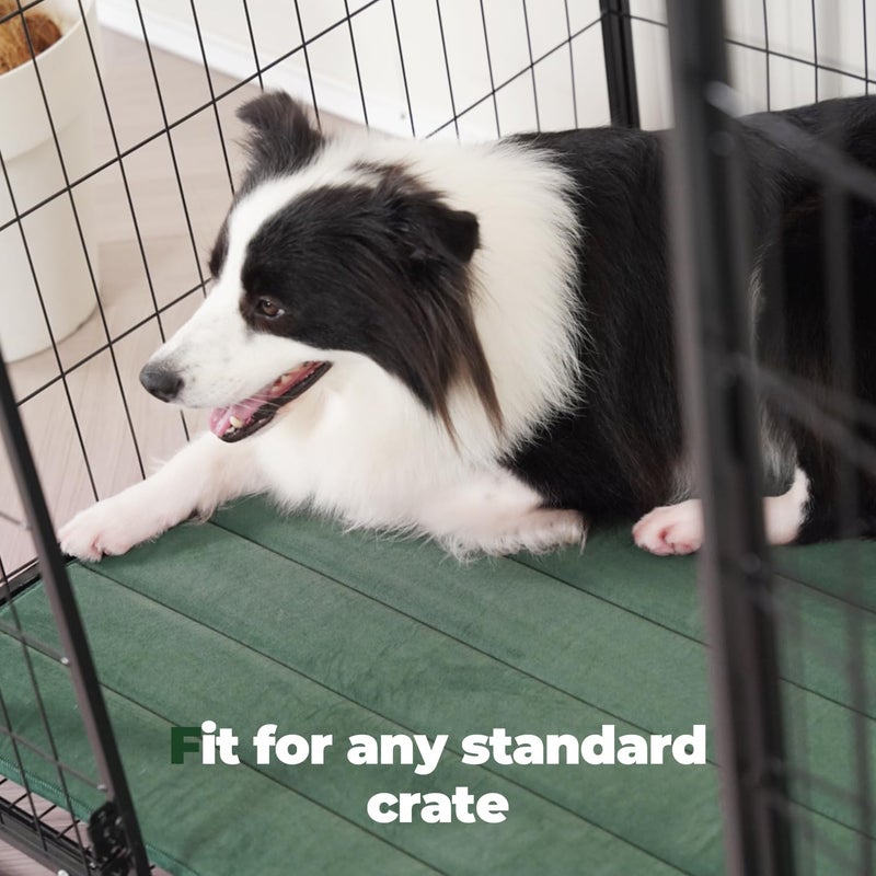 BALANCE Dog Crate Pad, Dog Foam Crate Mat Kennel Pad, Washable Water-Resistant Pet Bed Flat Dogs Cage Mat for Small Dogs - Image 4