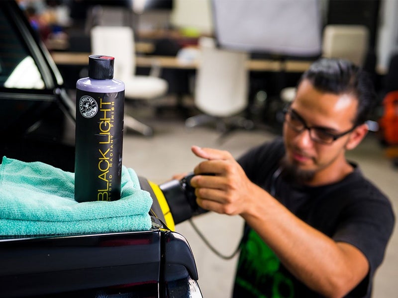 Chemical Guys GAP 619 16 Black Light Hybrid Radiant Finish, Glaze & Sealant, (Safe for Cars, Trucks, SUVs, & More) for Black and Dark Colored Cars, 16 fl oz - Image 5