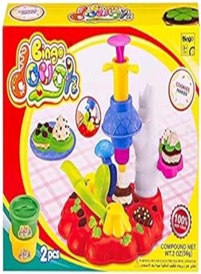 Bingo Dough Cookies Machine + 2 Cans