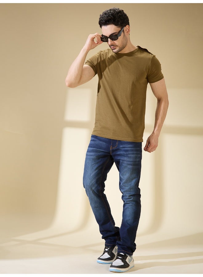 Being Human Mens Dark Tone Slim Straight Fit Denims - Image 5