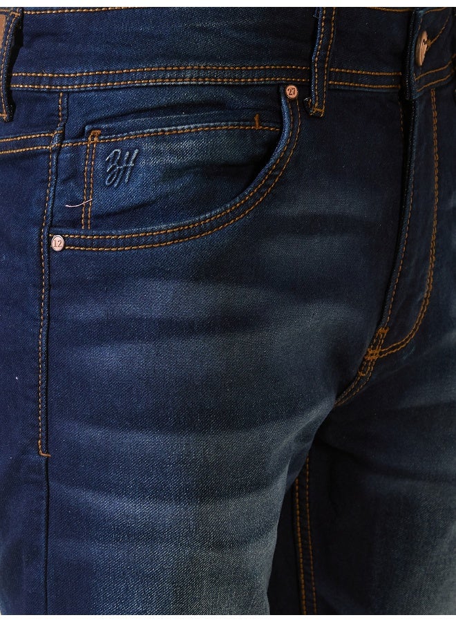 Being Human Mens Dark Tone Slim Straight Fit Denims - Image 4