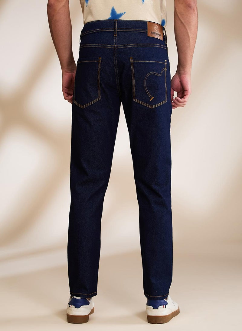 Being Human Men Slim Fit Mid-Rise Stretchable Jeans - Image 4