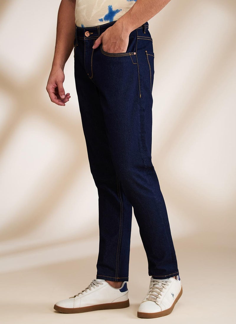 Being Human Men Slim Fit Mid-Rise Stretchable Jeans - Image 3