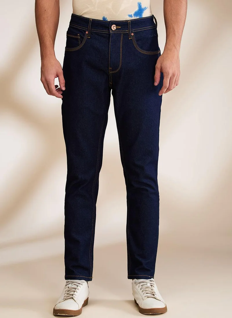 Being Human Men Slim Fit Mid-Rise Stretchable Jeans