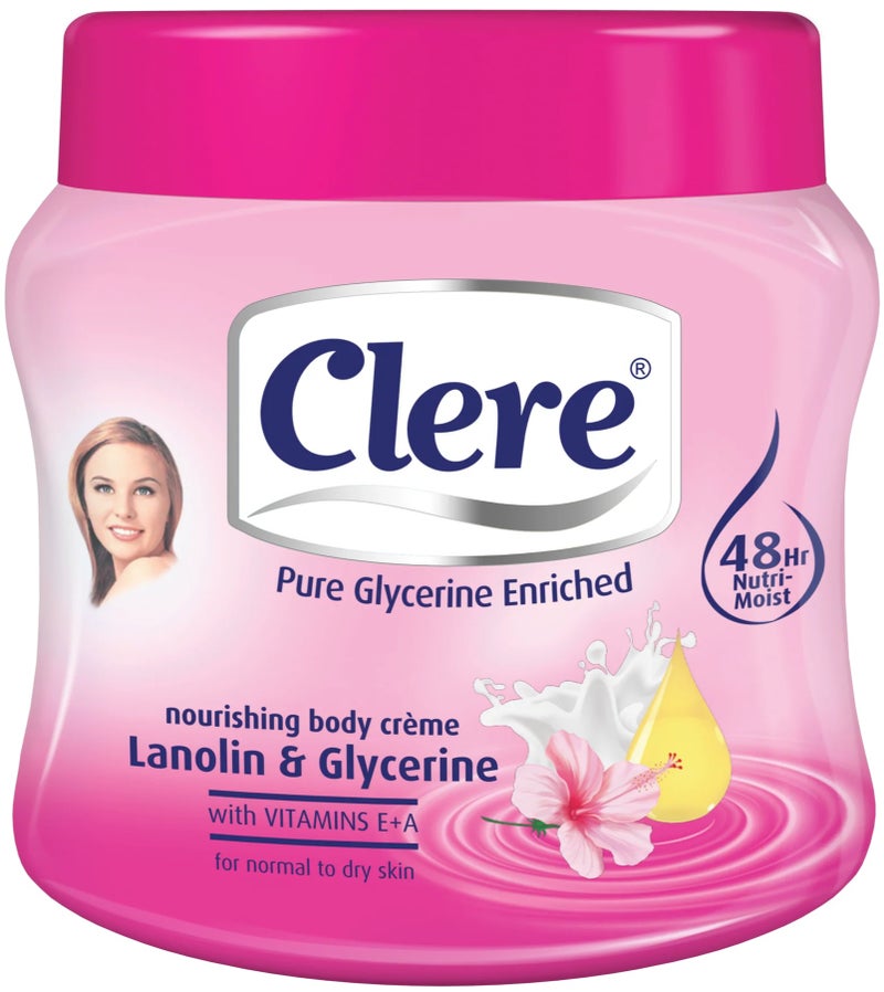 Nourishing Body Cream Lanolin And Glycerin 500ML