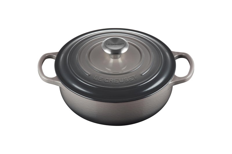 Le Creuset Le Creuset Enameled Cast Iron Signature Sauteuse Oven 35 qt Oyster 
