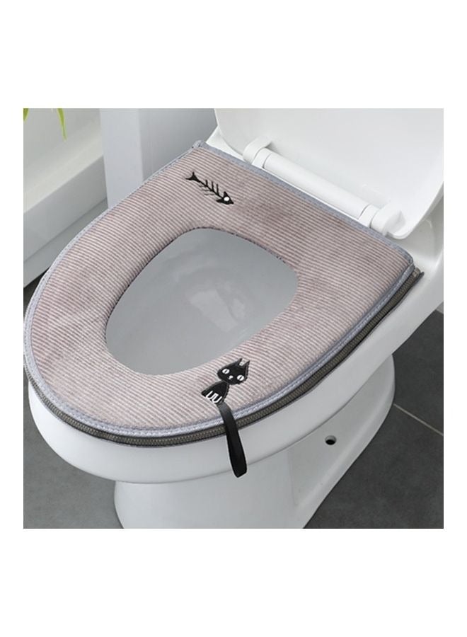 Bluejw غطاء مقعد المرحاض القابل للغسل دافئ وسادة ناعمة حصيرة غطاء المرحاض منتجات منزلية - Image 1