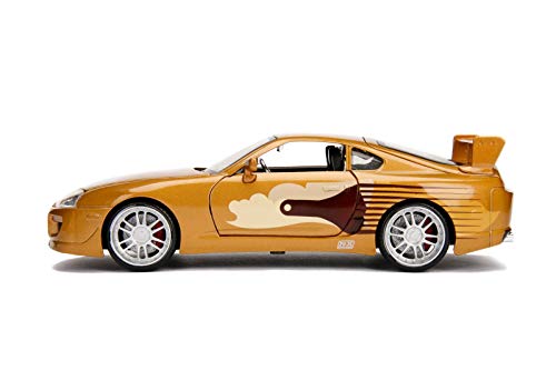 JADA Fast Furious 124 Slap Jacks Toyota Supra Diecast Car Toys for Kids and Adults - Image 5