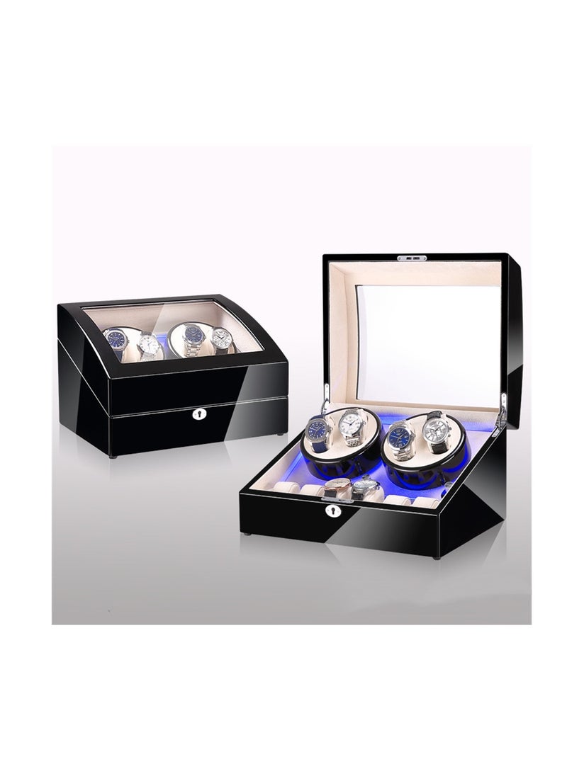 Generic - Prevent magnetization Fully automatic watch box luxury watch box piano paint high-end watch box - Image 1