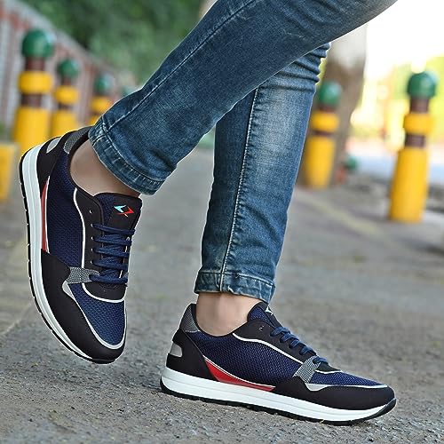 Cruiser Men's Pace-2 Black Sneakers_8 UK (2503-3) - Image 2