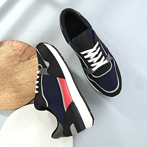 Cruiser Men's Pace-2 Black Sneakers_8 UK (2503-3) - Image 4
