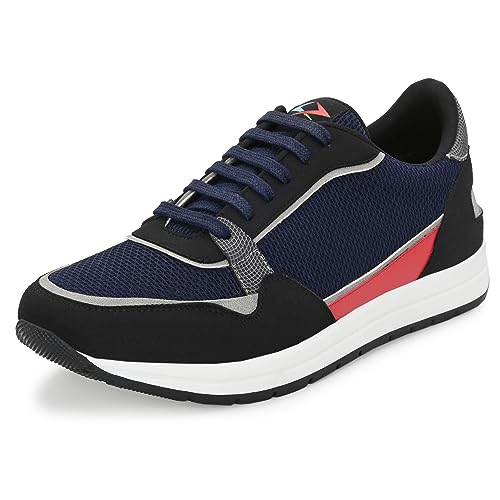 Cruiser Men's Pace-2 Black Sneakers_8 UK (2503-3) - Image 1