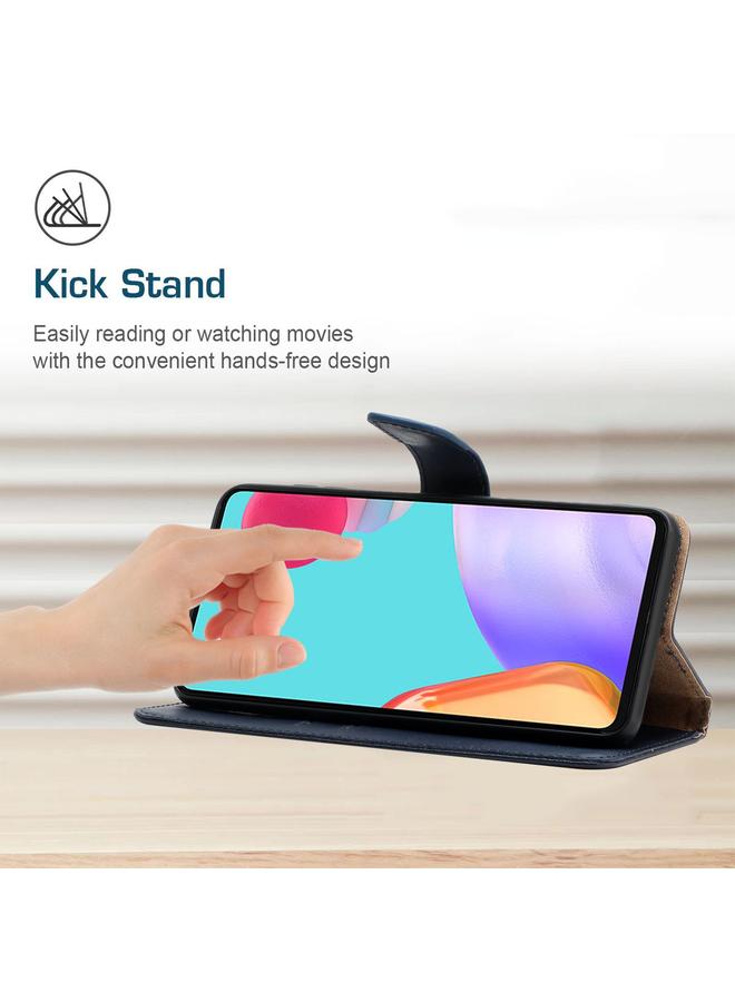 S-TOP Case For Motorola Moto G23 4G/G13 4G Genuine Leather Fingerprint-proof Flip Phone Case - Image 5