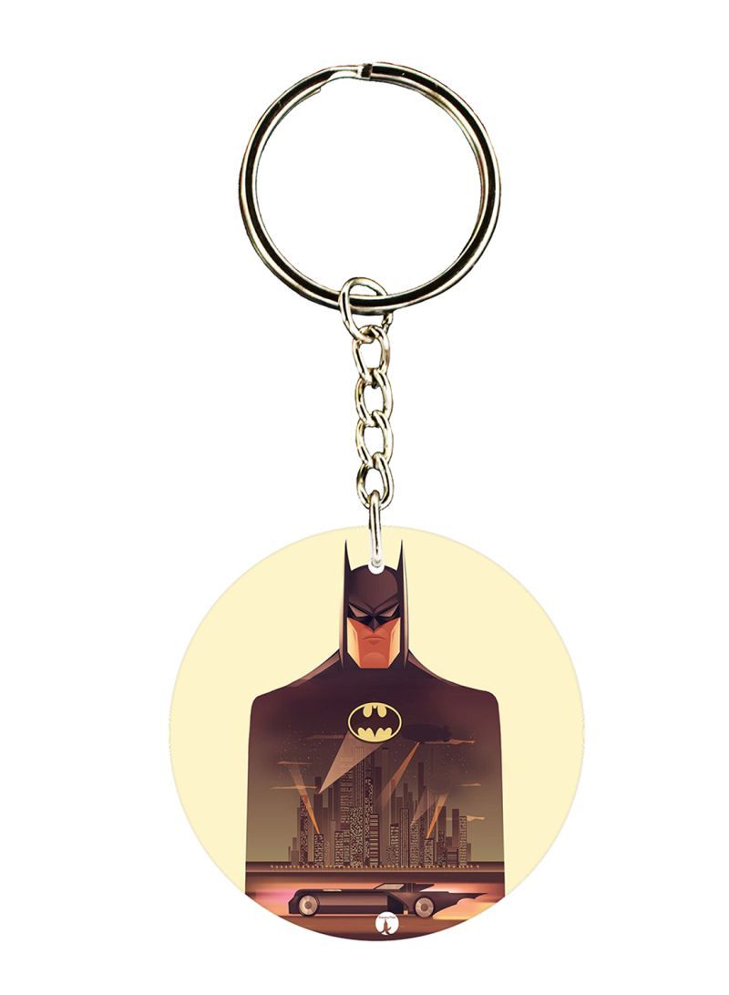 RKN Batman Printed Keychain