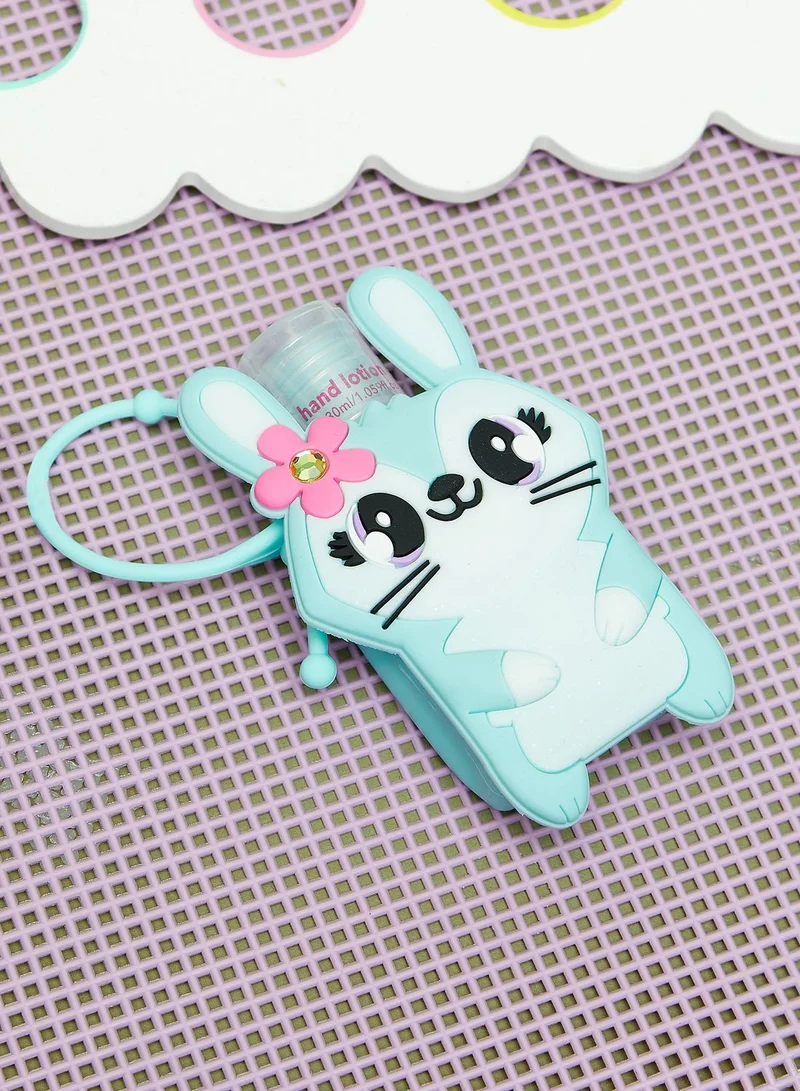 Claires Teal Bunny Lotion