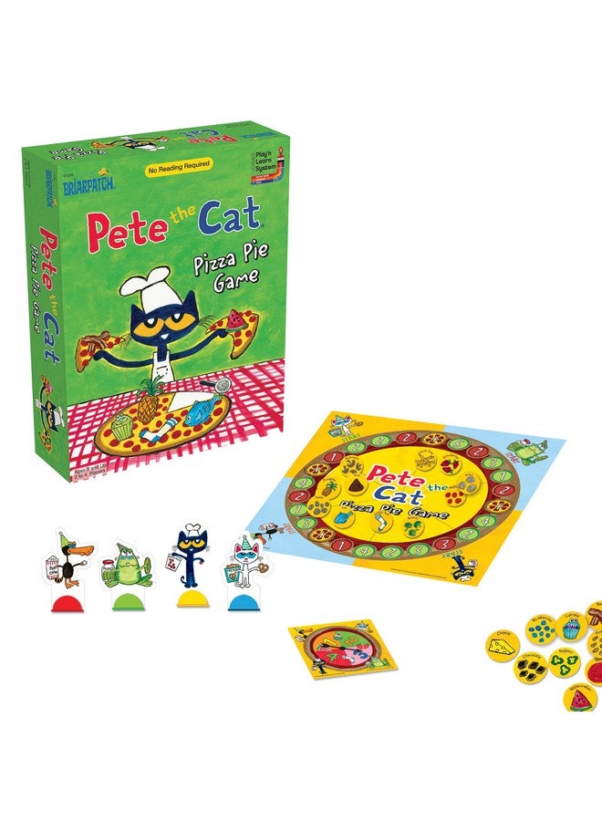 University Games Pete the Cat Pizza Pie Game Green, Ages 3 years and Up - Image 1