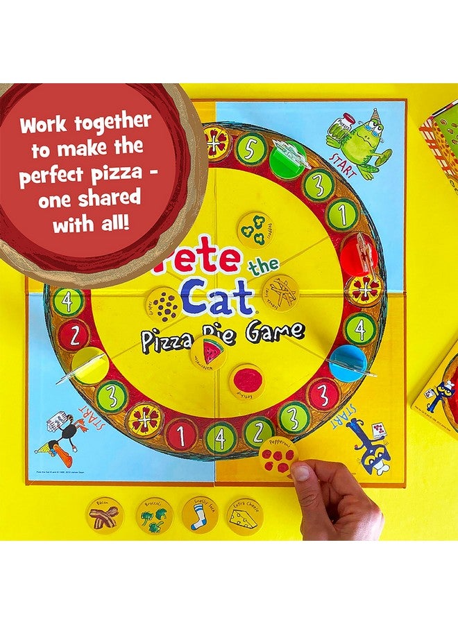 University Games Pete the Cat Pizza Pie Game Green, Ages 3 years and Up - Image 3