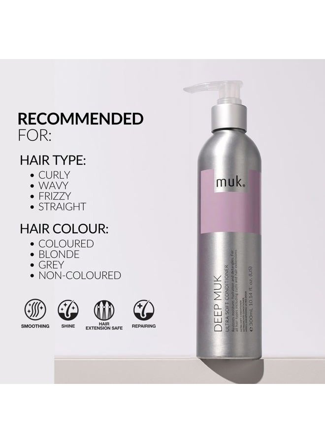 MUK. Muk Haircare Deep Ultra Soft Conditioner, 10.1 oz - Image 5