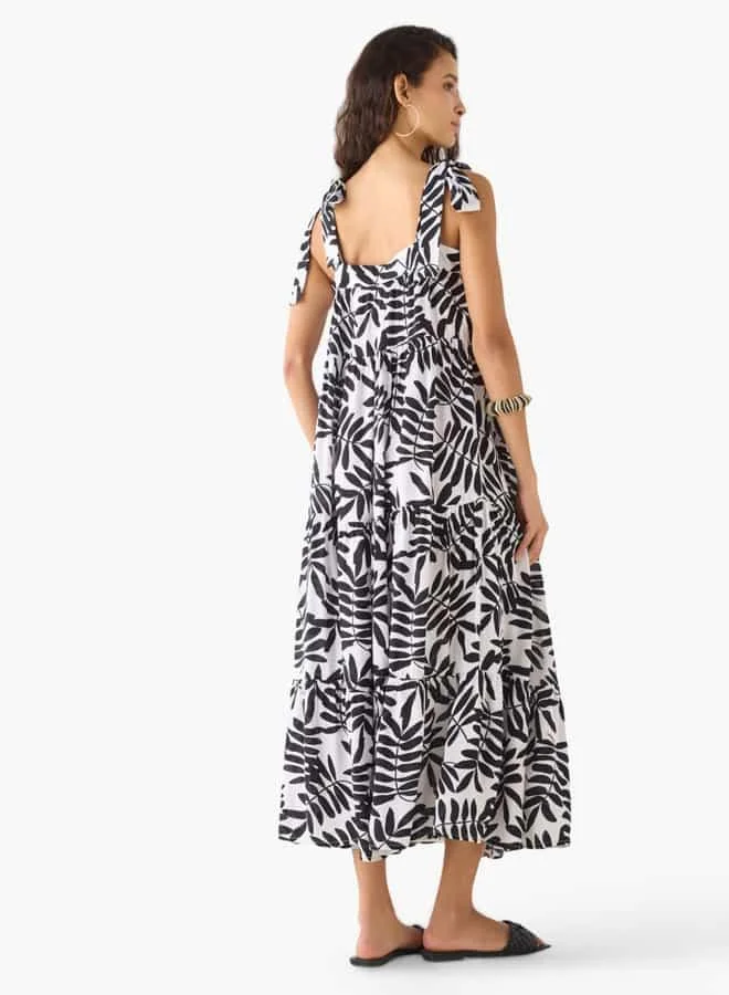 Splash FAV Floral Print Maxi Dress