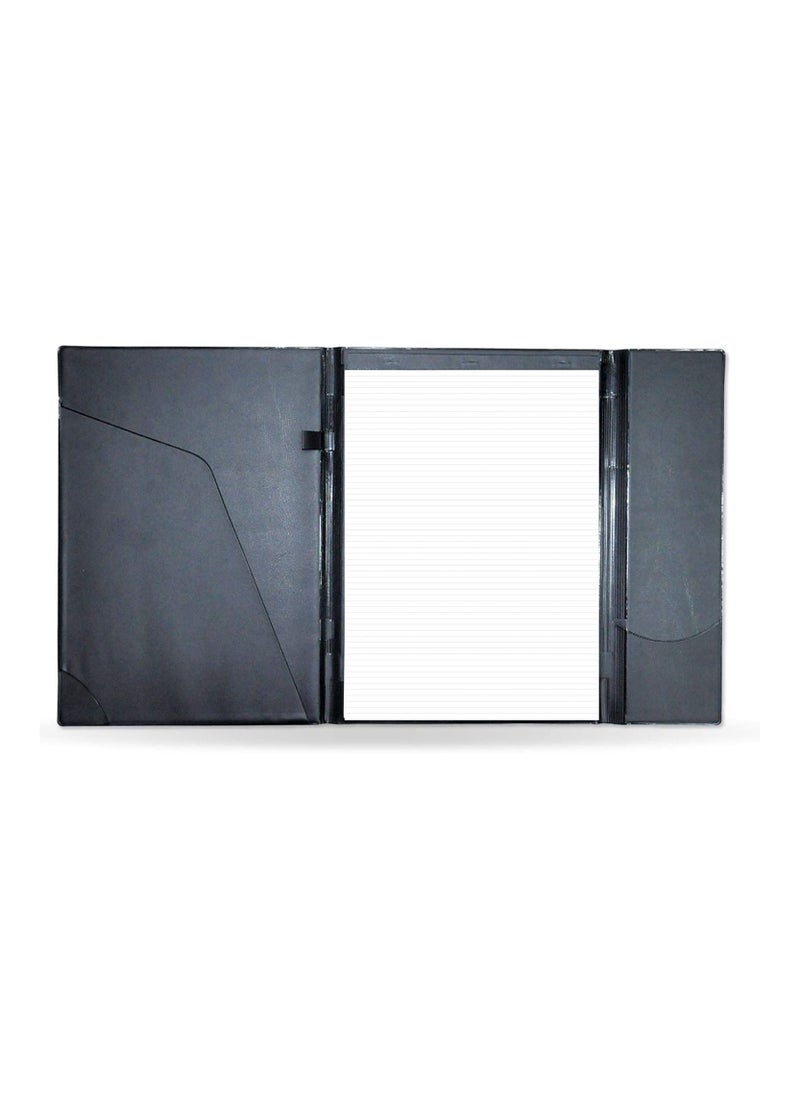 FIS Executive Portfolio, Velvet, with Writing Pad - Single Ruled, 50 Sheets, A4 Size - FSGT03EX