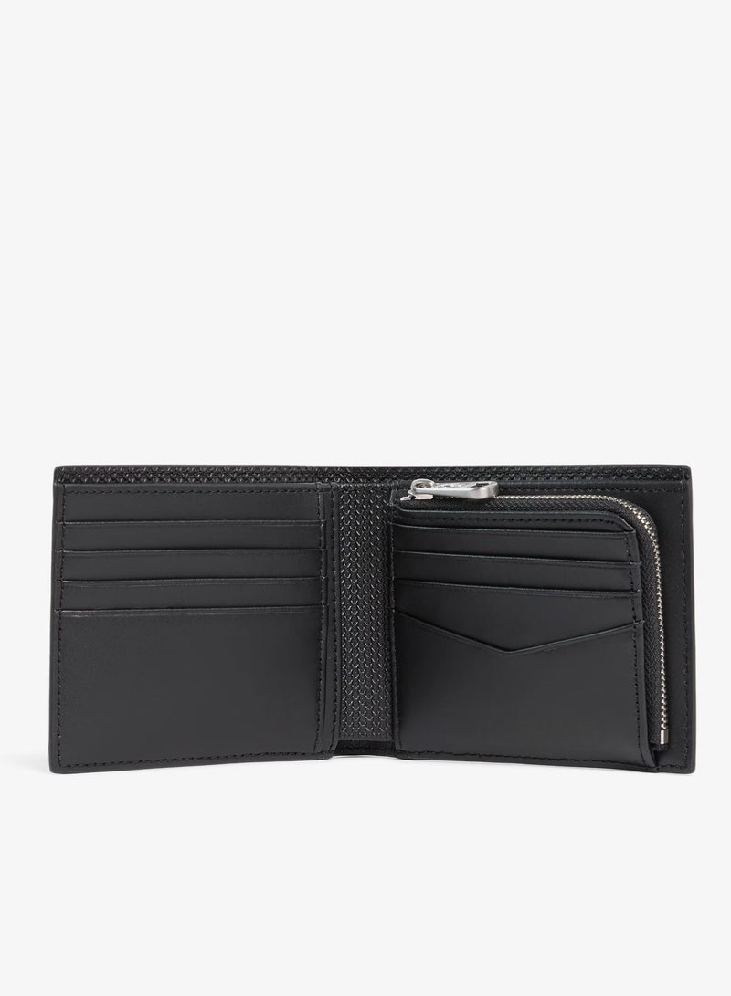 Bifold Leather Short Wallet - Image 2