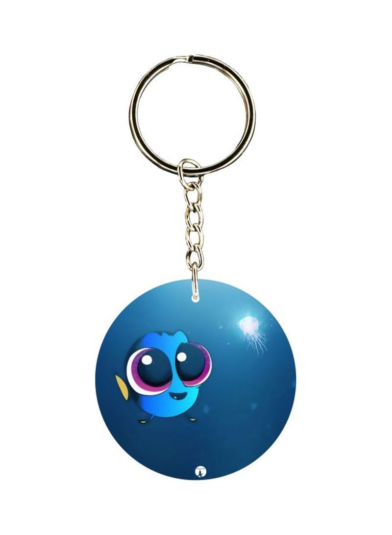 RKN Cartoon Printed Single Sided Keychain