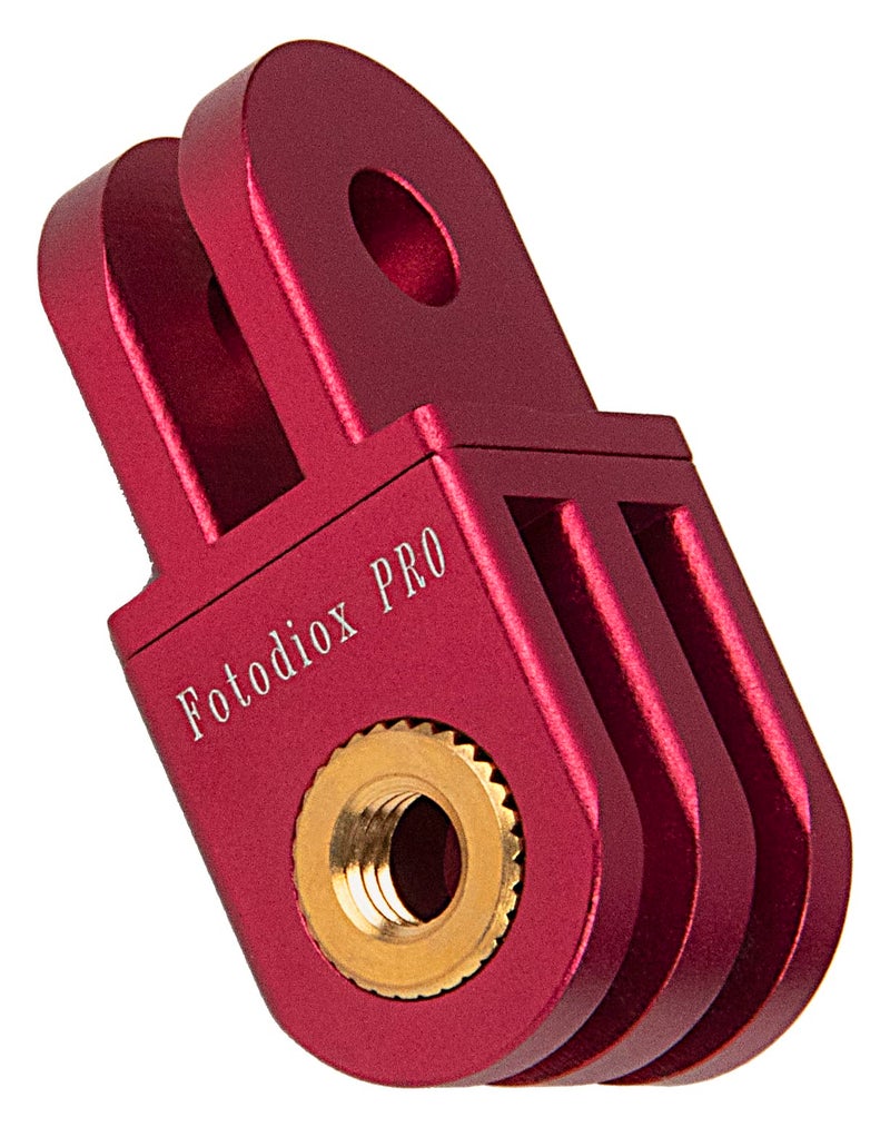 Fotodiox GoTough Red 90 Degree Extender Arm â€“ Metal Extension Arm with 90 Degree Turn Compatible with GoPro HERO3, HERO3+, HERO4, HERO5, HERO6, HERO7 2-Prong Mounting System Pro - Image 2