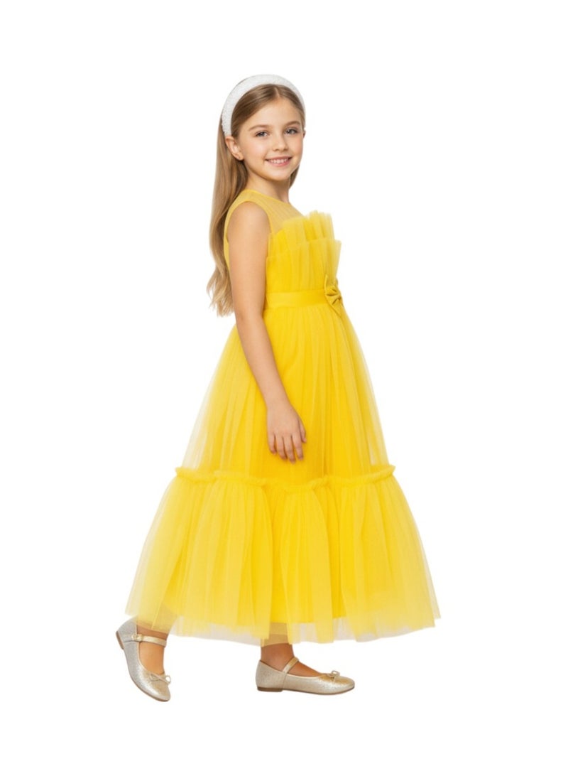 D'Daniela Tulle Occasion Dress - Image 2