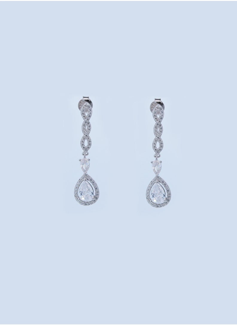 AK Jewels - 925 SILVER CZ RHODIUM MINI SET - Image 1